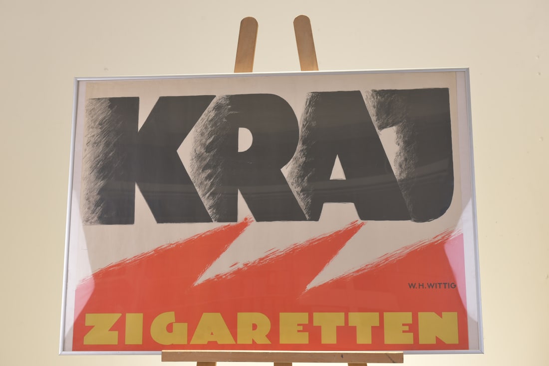 Advertising Poster for Cigarettes by W.H. Wittig, 1927 - 2