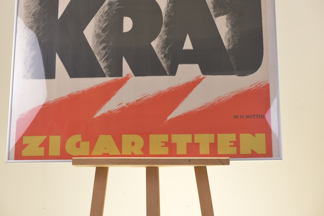 Advertising Poster for Cigarettes by W.H. Wittig, 1927 - 3