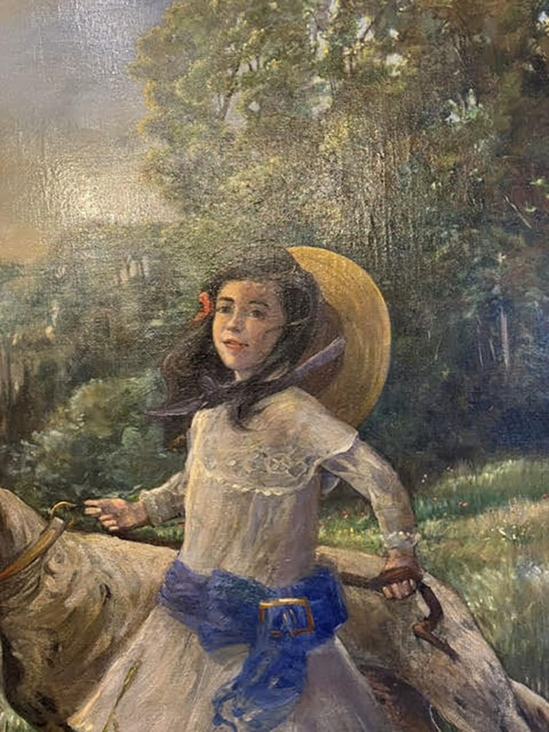 William Brock, Towards the Close of Day, 1907, Oil on Canvas - 5