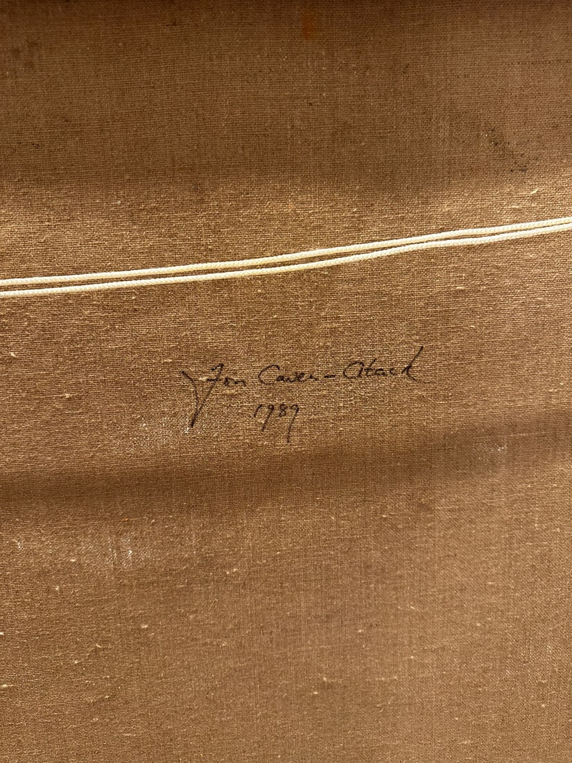 Jon Atac, Expression 2, 1989, Large Oil on Canvas - 10