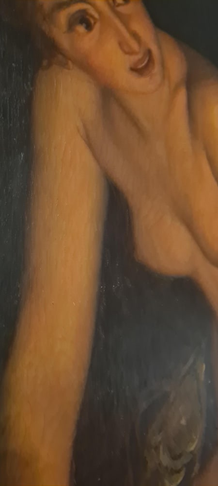 Cesare Ghirardi, Adonis' Mother Myrrha, 1869, Oil - 4