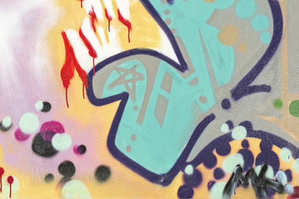 Vintage German Graffiti Art, 1990s - 4