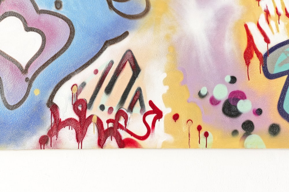 Vintage German Graffiti Art, 1990s - 5