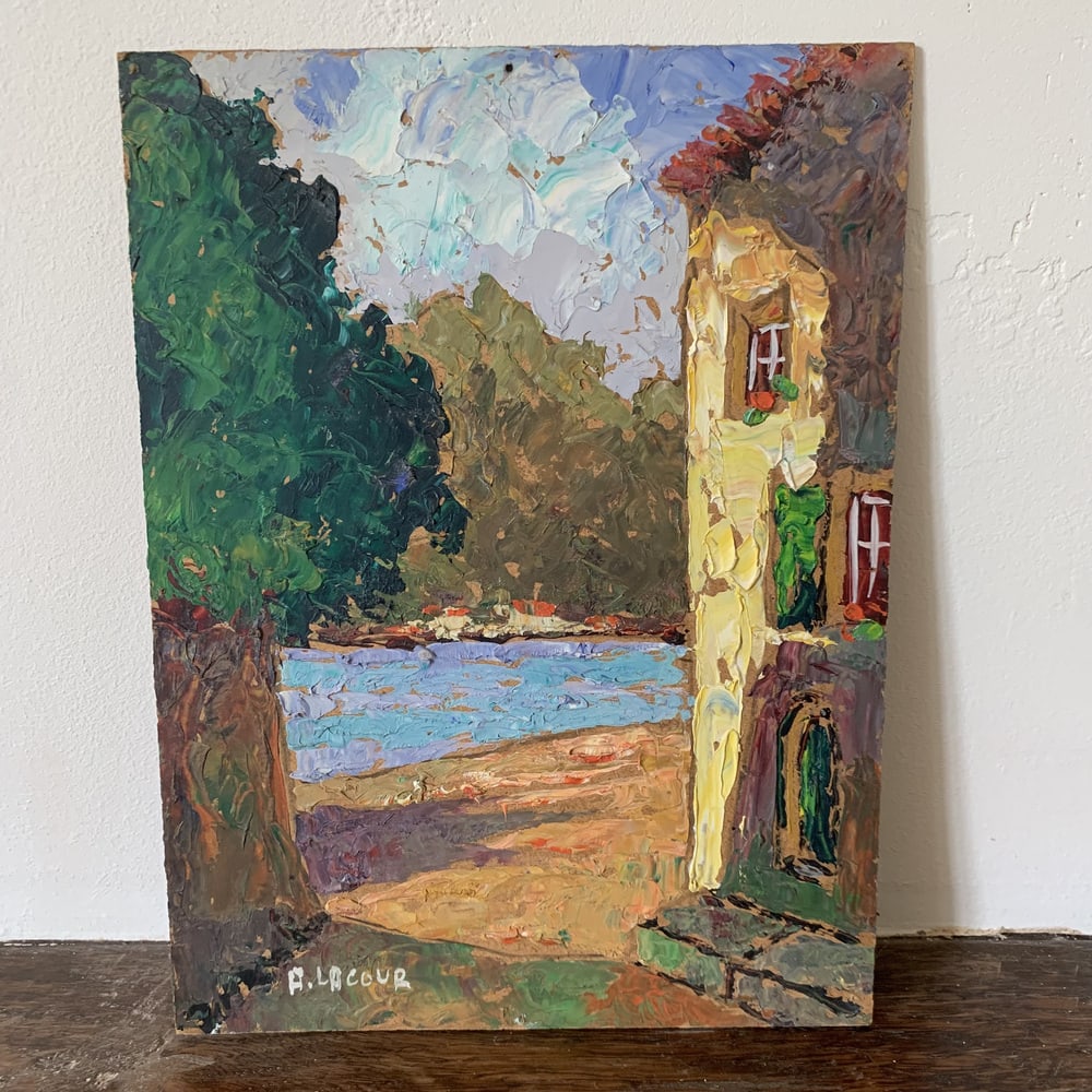 Armand Lacour, Landscape, 1920s, Painting - 3