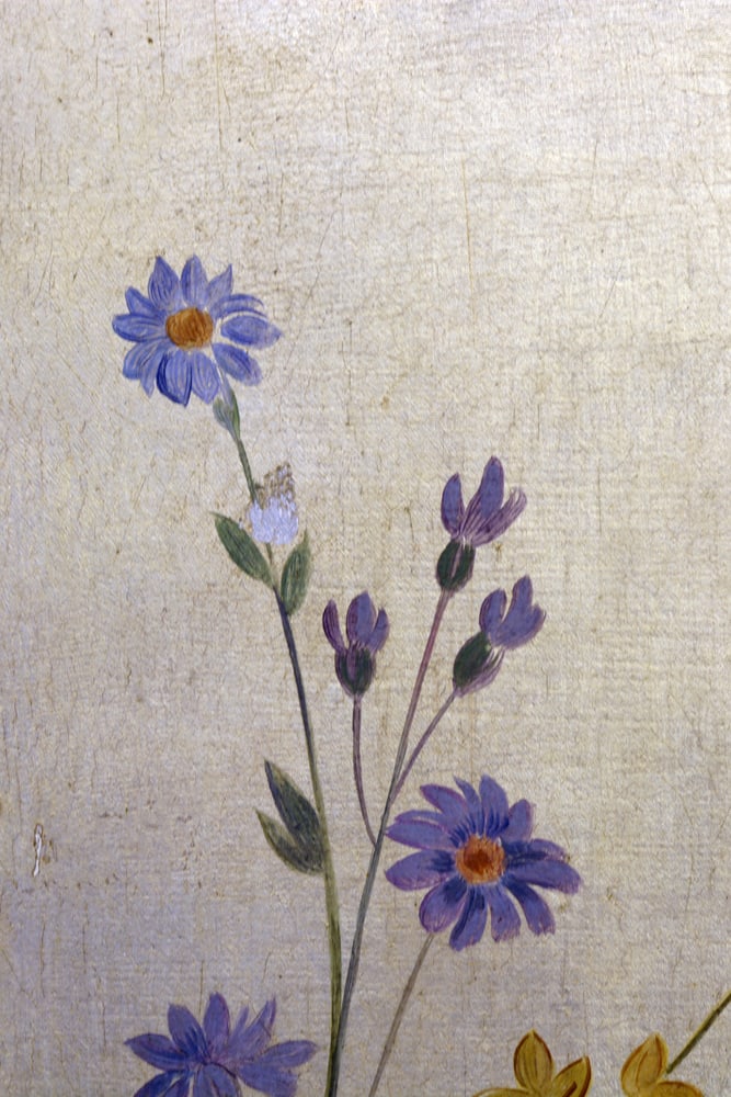 Grotesque, 21st Century, Oil, Pure Gold Leaf, Framed - 4