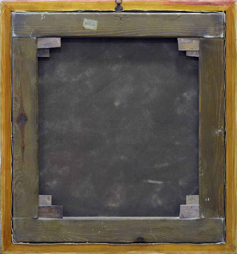 Grotesque, 21st Century, Oil, Pure Gold Leaf, Framed - 5