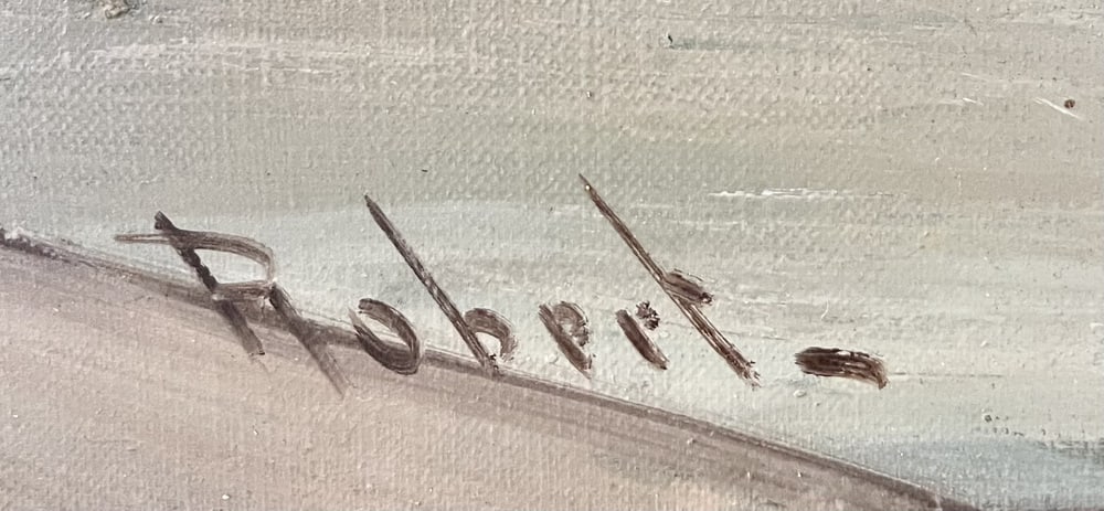 Robert, 1890s, Oil on Canvas, Framed - 6