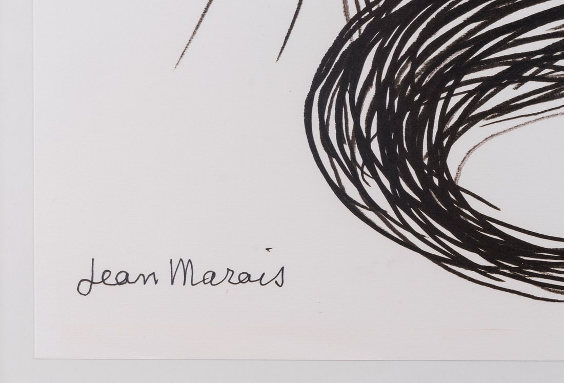 Jean Marais, Femme au vase, Lithograph - 2