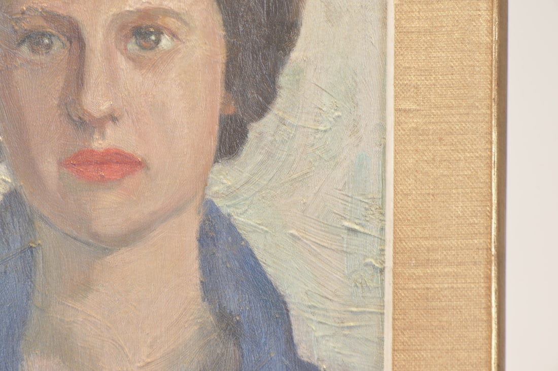 F. Christophe, Untitled, 1050s, Oil Painting - 8