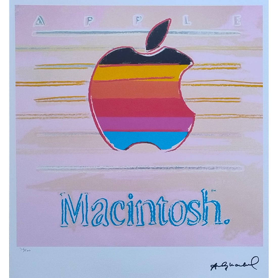 Andy Warhol, Apple Macintosh, 1980s, Lithograph - 2