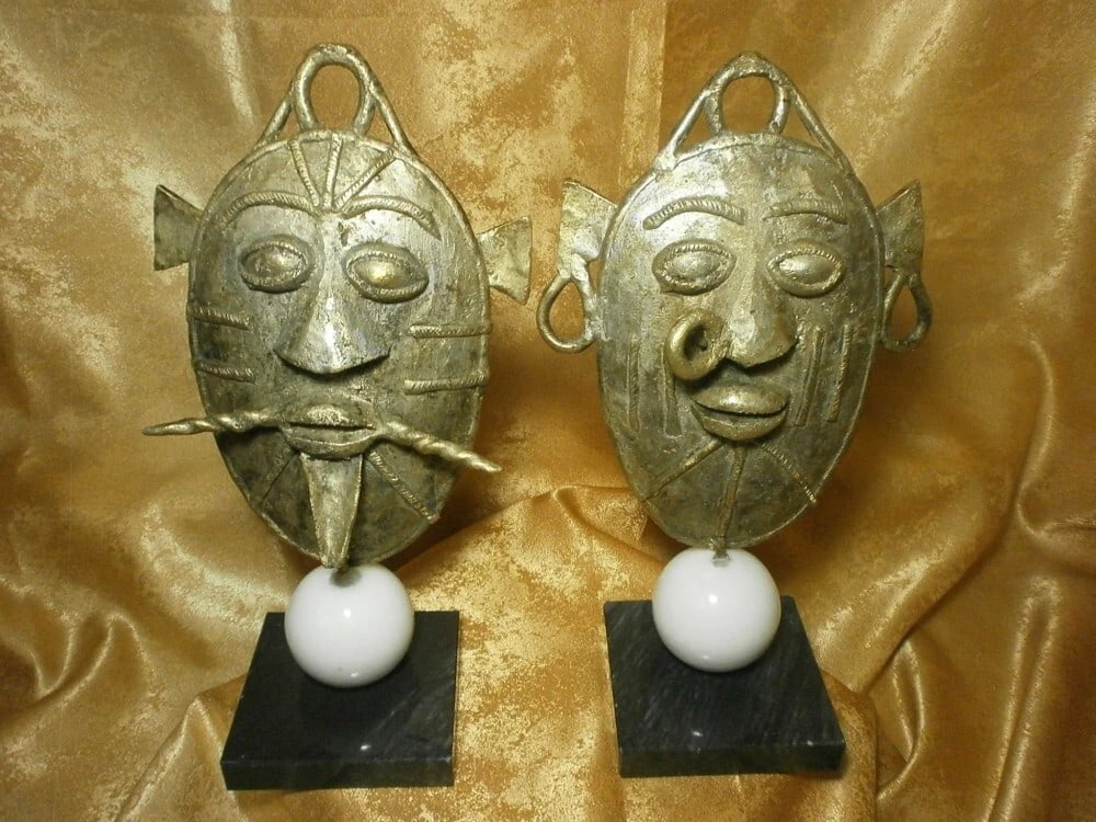 After Evans, Statuettes, 1970s, Bronzes on Marble Bases - 6