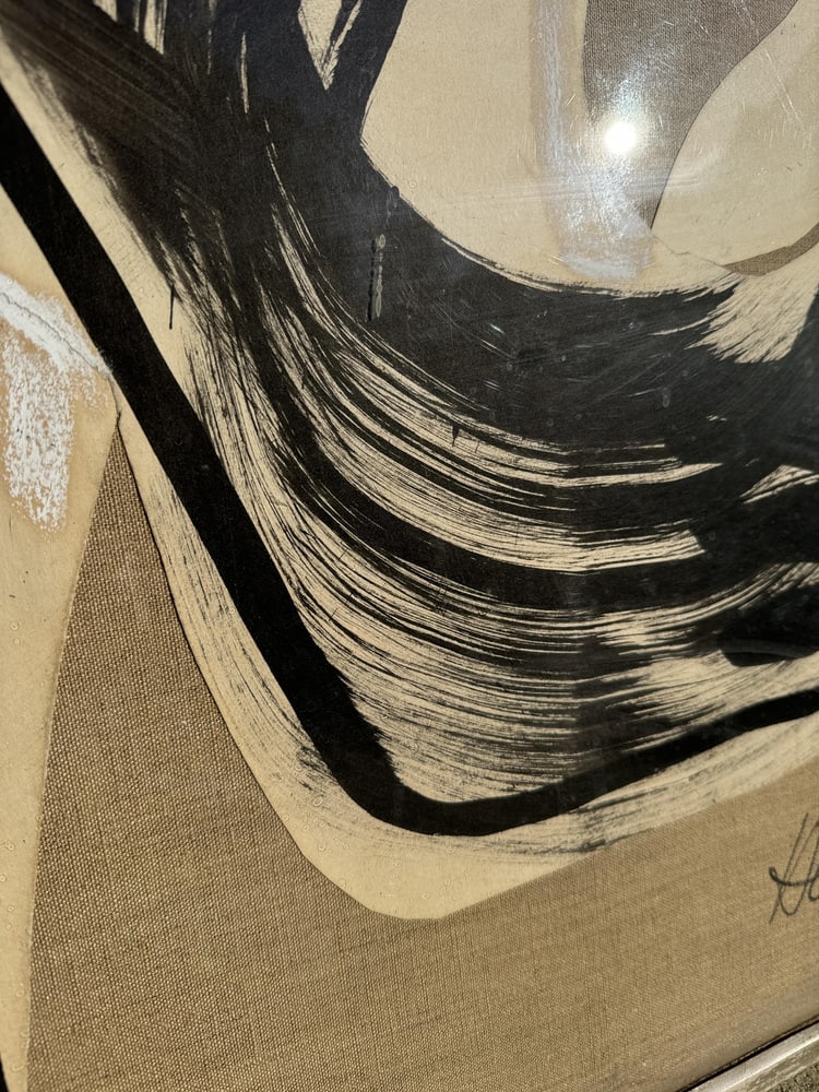 Henri Ren, Expressionist Portrait, 1987, Oil - 9