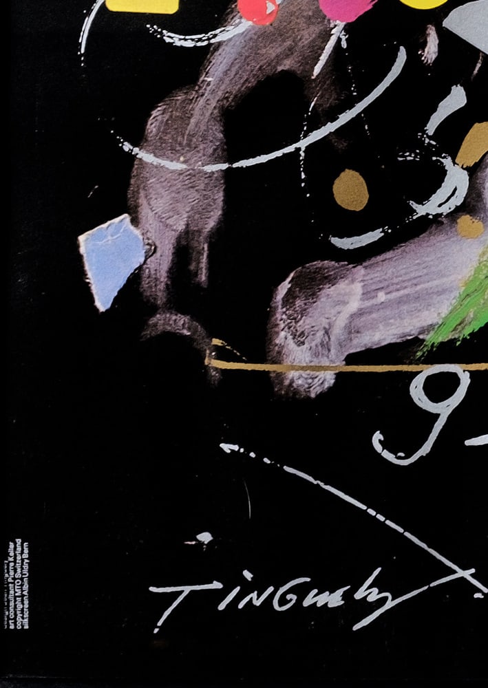 Jean Tinguely, Montreux Jazz Festival 1982, Silkscreen - 3