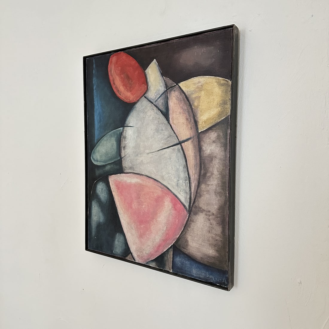 Bayer, Abstract Geometric Composition, 1954, Oil - 4