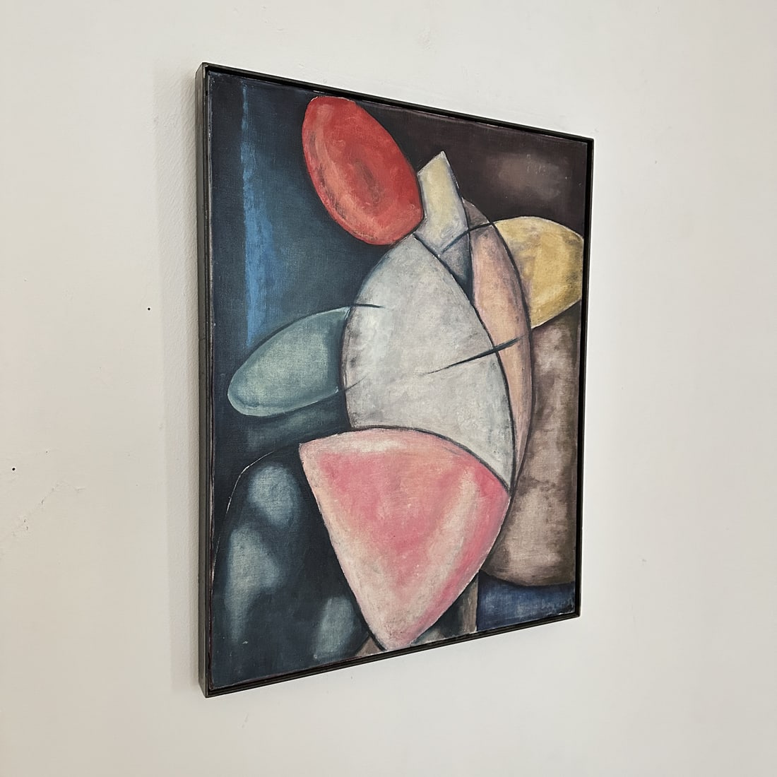 Bayer, Abstract Geometric Composition, 1954, Oil - 5