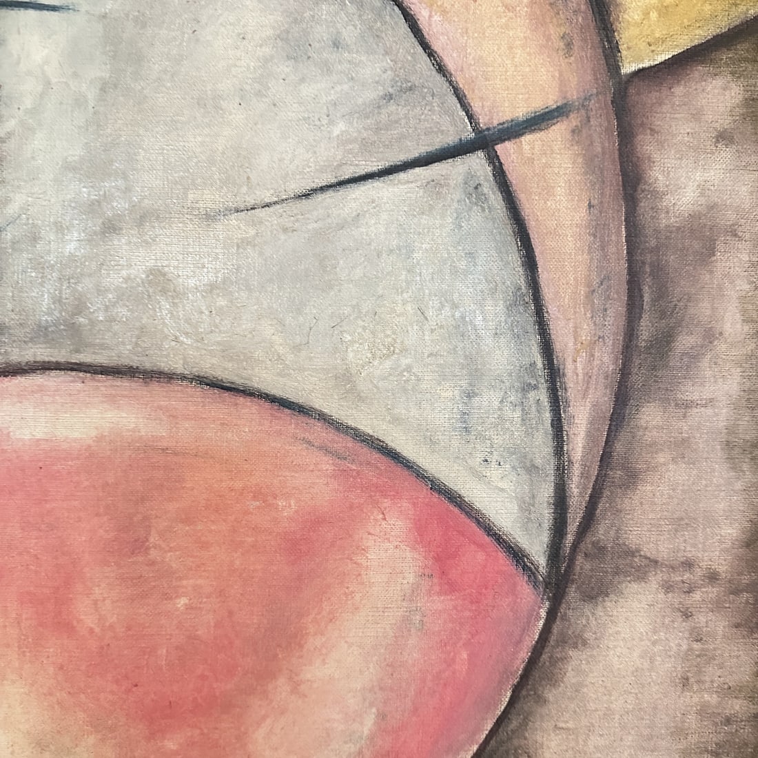 Bayer, Abstract Geometric Composition, 1954, Oil - 6