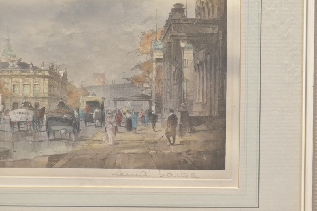 R, einhard BartschUnter den Linden, 1960, Lithograph - 6