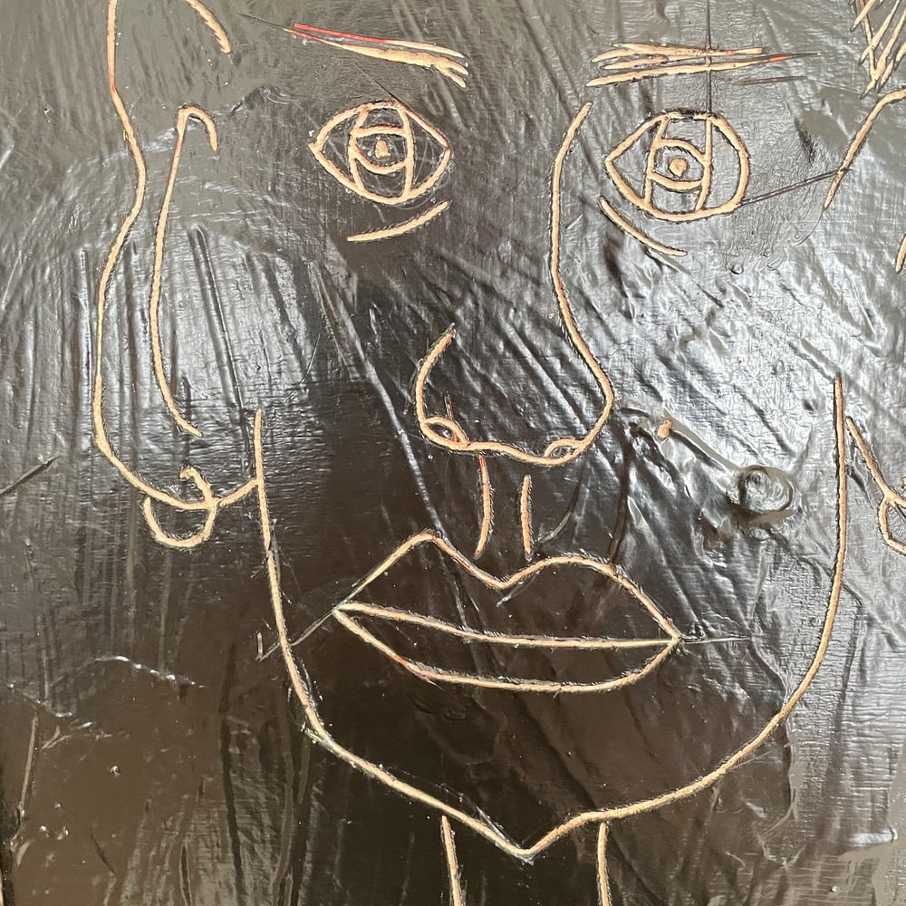 Bachmann, Portrait of a Man, 2022, Acrylic, Framed - 2