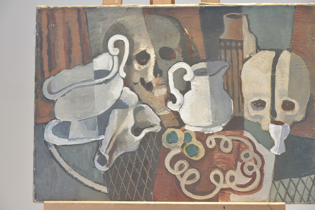 Still Life, Signed Wolf, 1953 - 3