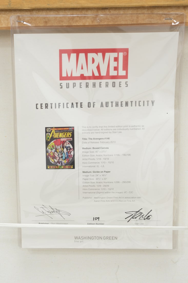 Stan Lee, The Avengers #146, Art Print - 8