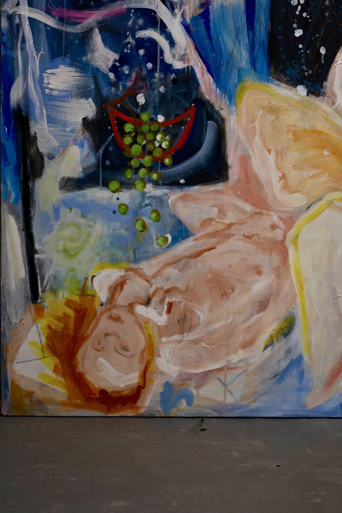 Delphine Perlstein, Body, 2009, Acrylic on Canvas - 11