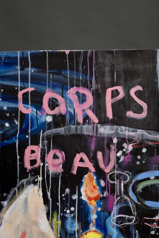 Delphine Perlstein, Body, 2009, Acrylic on Canvas - 7