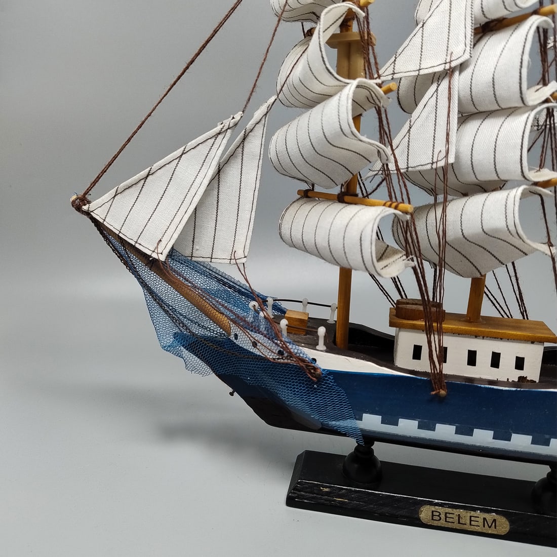 Belem Model Ship, England, 1970s - 5