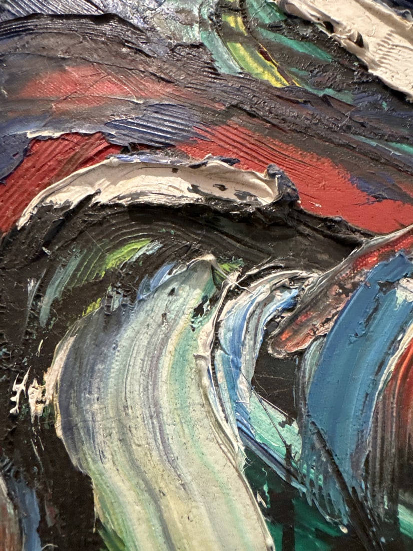 S. Badia, Cobra Movement, 1989, Oil on Canvas - 3