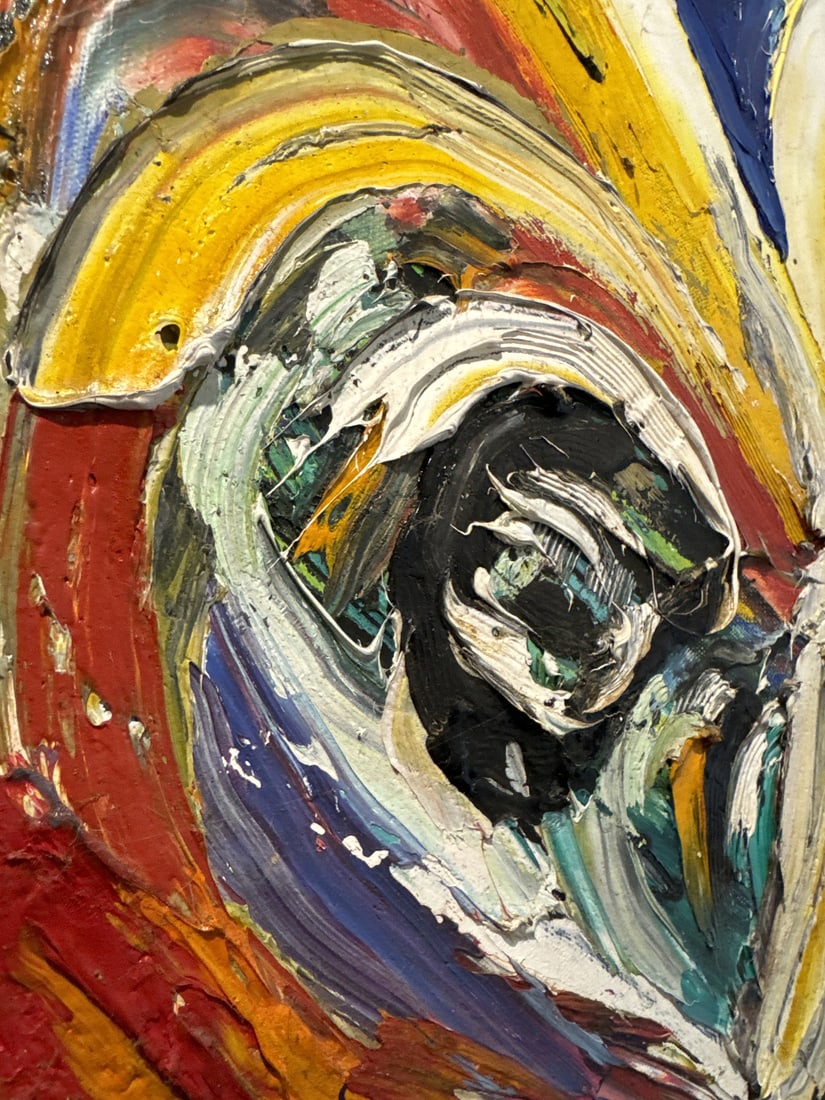 S. Badia, Cobra Movement, 1989, Oil on Canvas - 4