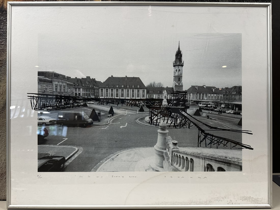 Tadashi Kawamata, Sur La Voie, Evreux, 2000 - 6