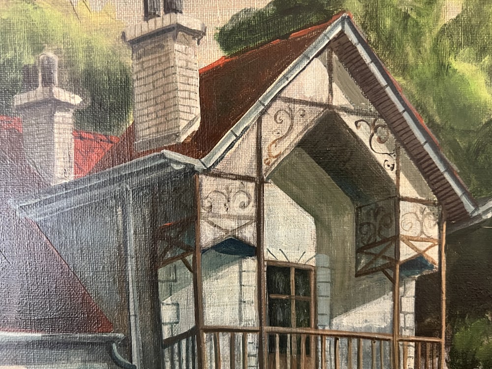 Noel Dumolard, The Dream, 1970s, Oil on Canvas - 4