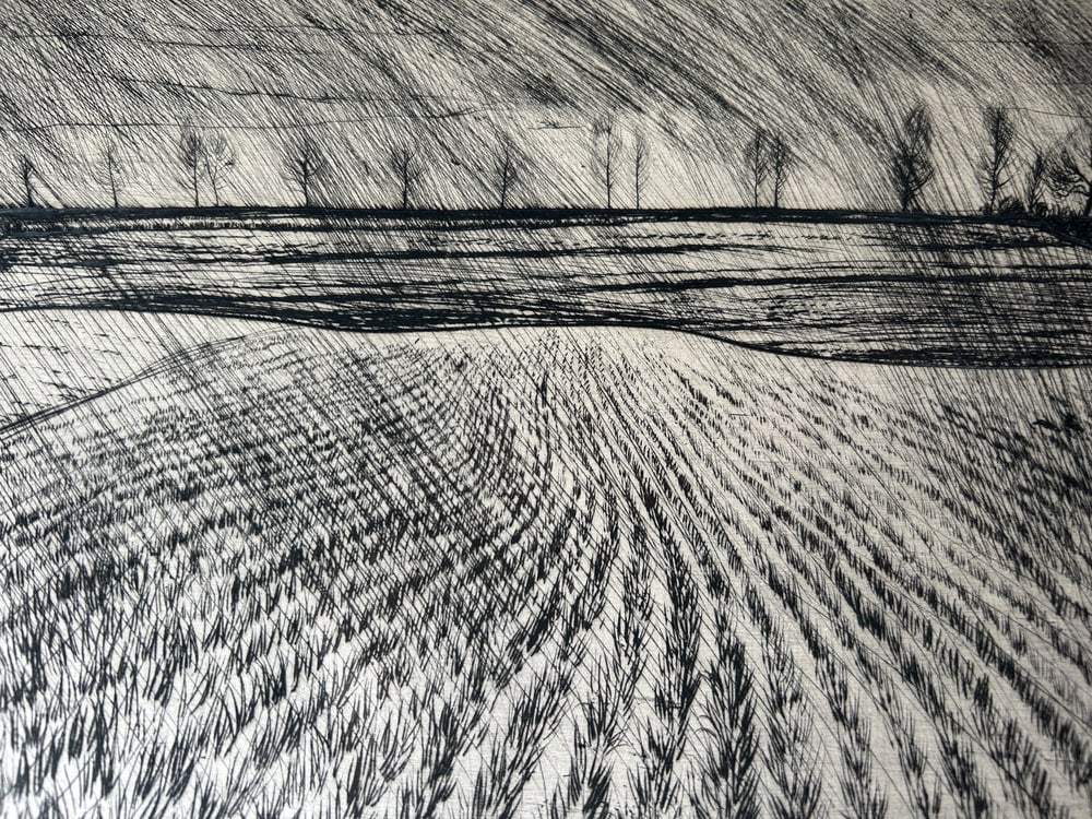 André Jacquemin, My Native Land, 1956, Engraving - 10