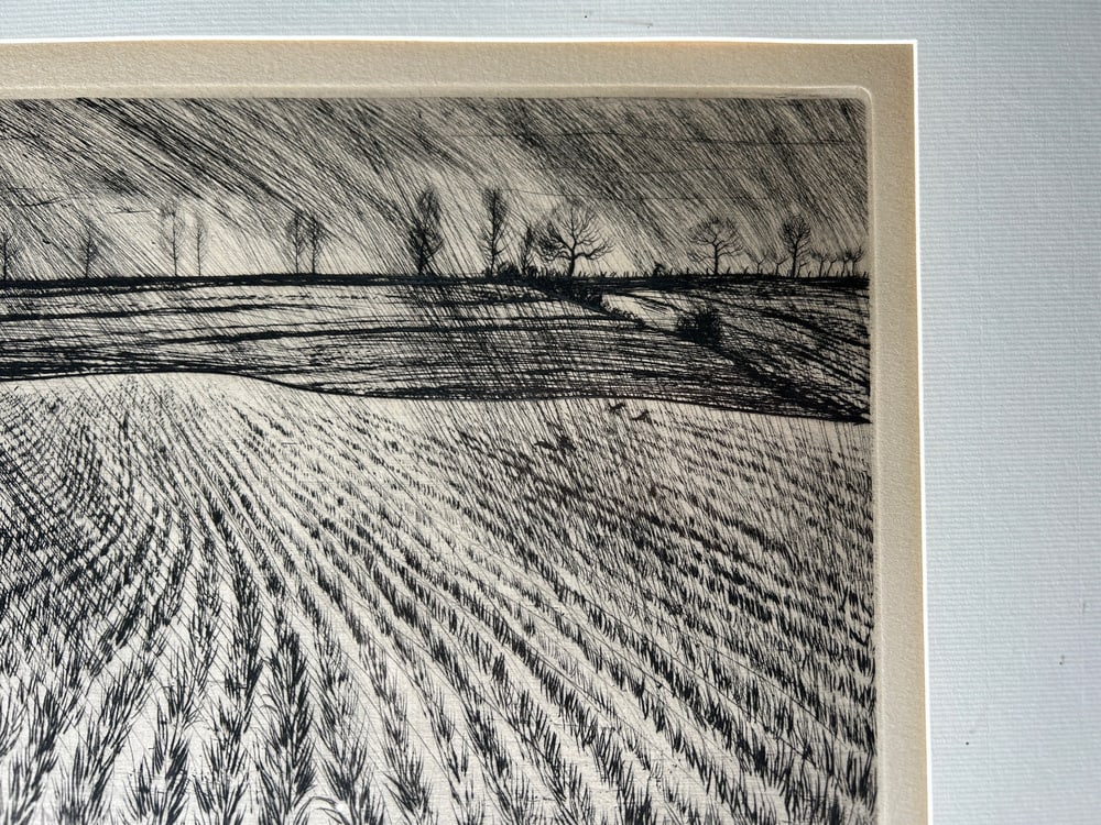 André Jacquemin, My Native Land, 1956, Engraving - 6
