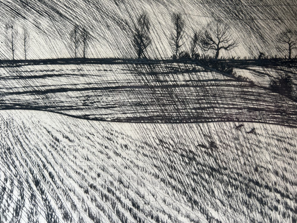 André Jacquemin, My Native Land, 1956, Engraving - 7