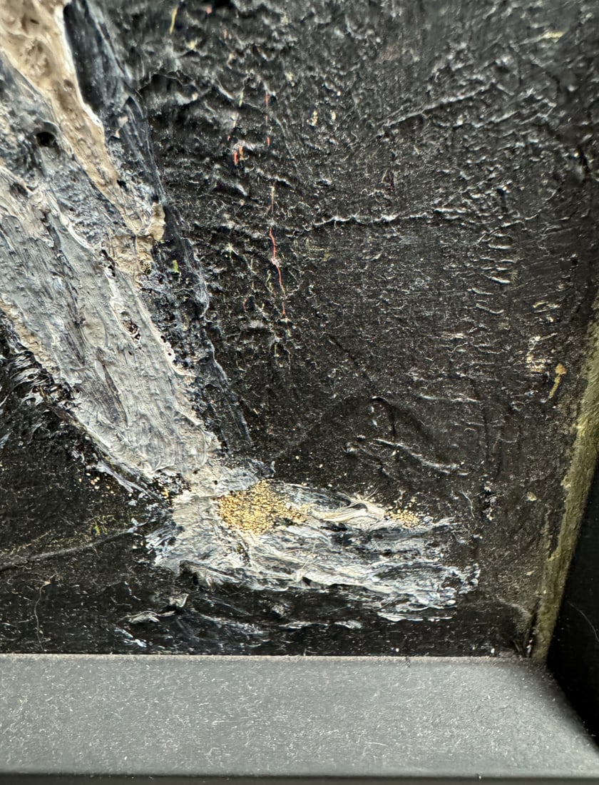 Art Brut, Oil and Sand on Canvas, 1971 - 4