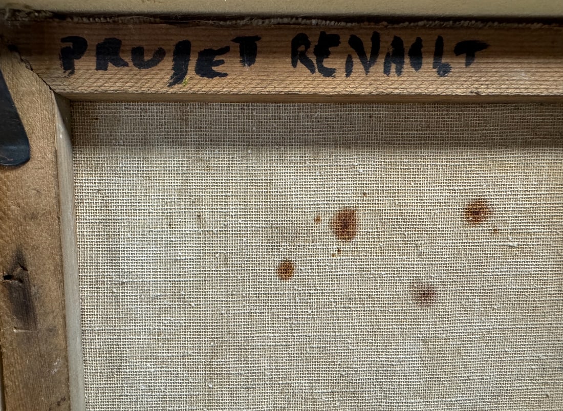 Art Brut, Oil and Sand on Canvas, 1971 - 5