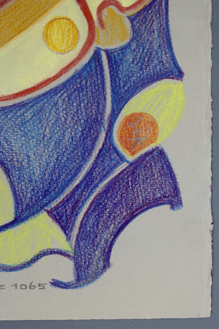 Fritz Klee, Abstract Composition, 1965, Drawing - 5