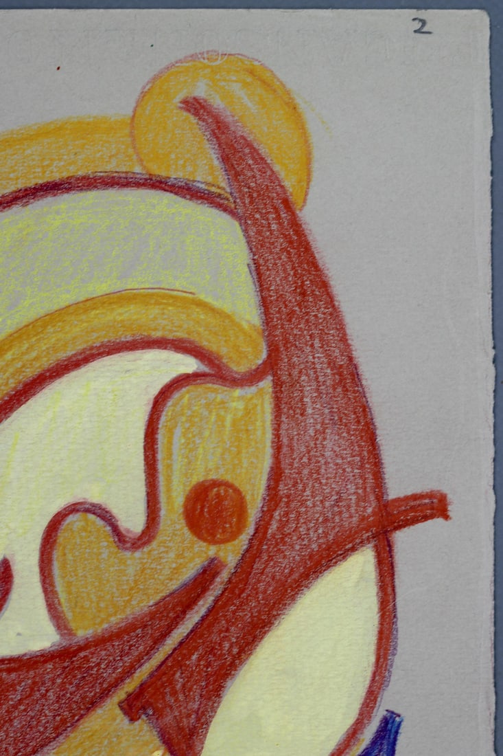 Fritz Klee, Abstract Composition, 1965, Drawing - 6