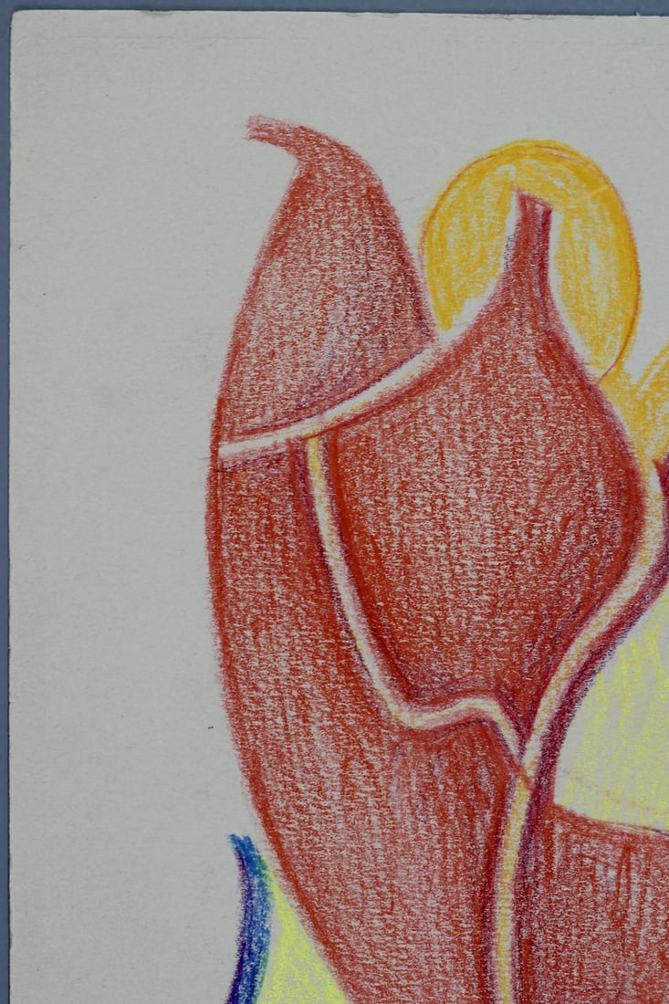 Fritz Klee, Abstract Composition, 1965, Drawing - 7