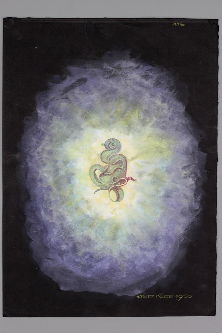 Fritz Klee, Abstract Composition, Germany, 1955 - 16