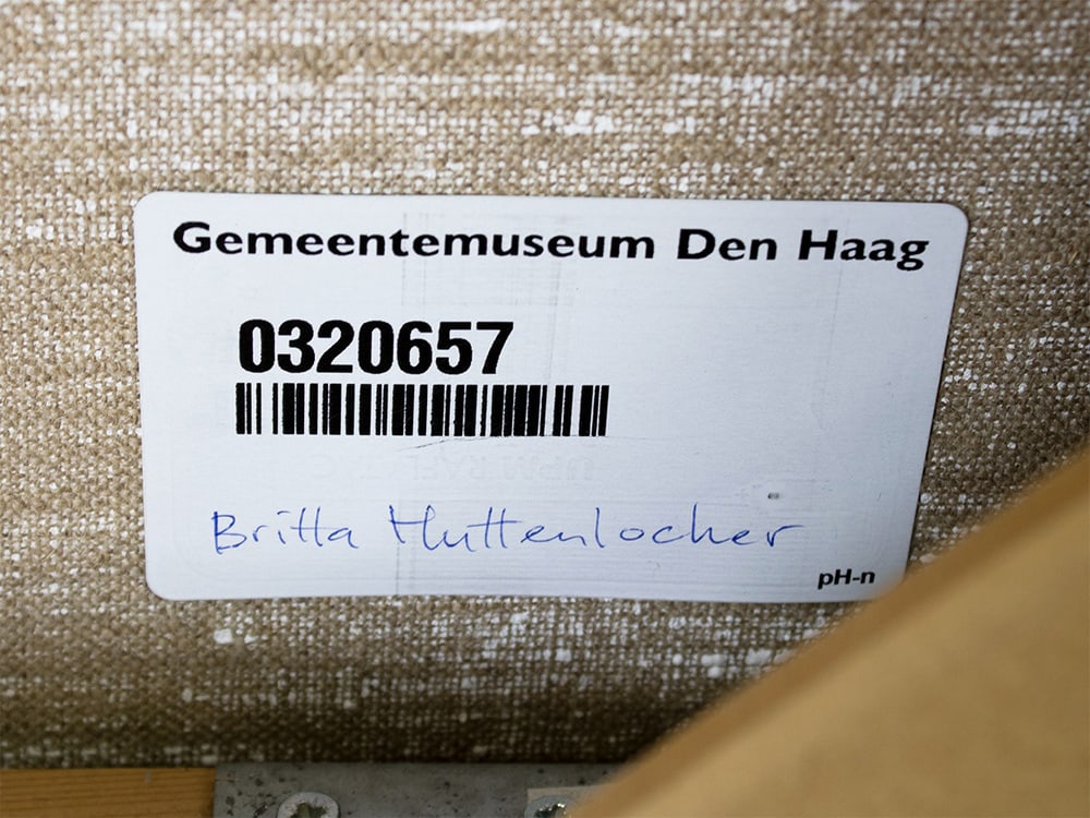 Britta Huttenlocher, Untitled, Canvas, 1991/1992 - 10