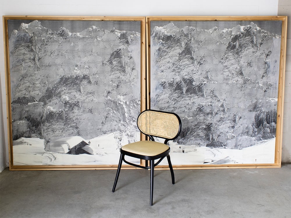 Britta Huttenlocher, Untitled, Canvas, 1991/1992 - 4