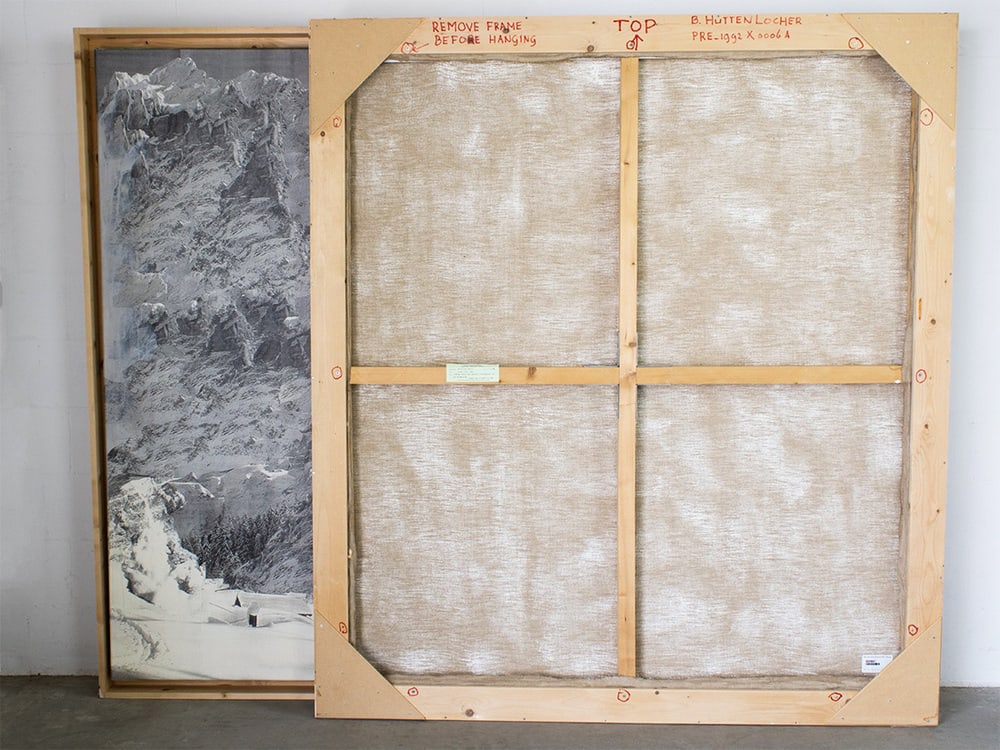 Britta Huttenlocher, Untitled, Canvas, 1991/1992 - 8