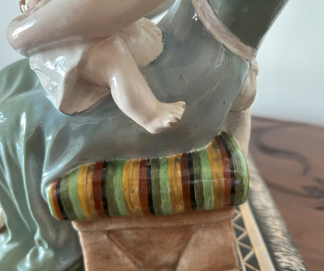 Maternity Statuette by Vincenzo Bertolotti, 1930s - 13