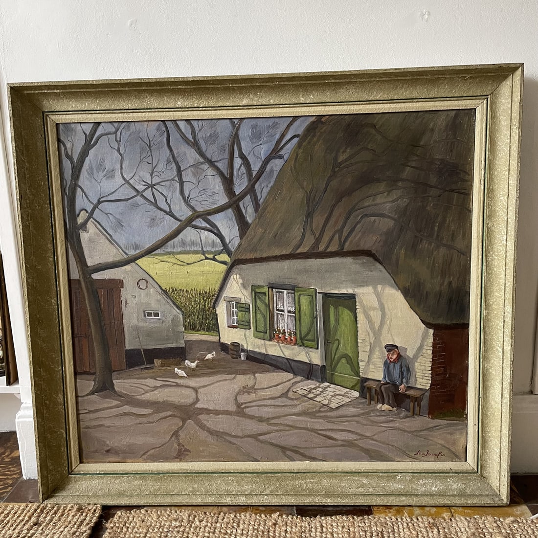 Farm View, 1890s, Oil on Canvas - 6