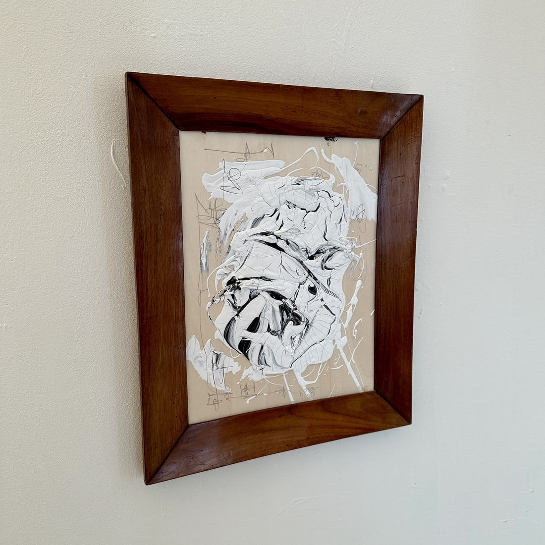 Bachmann, Abstract Composition, Mixed Media, Framed - 3