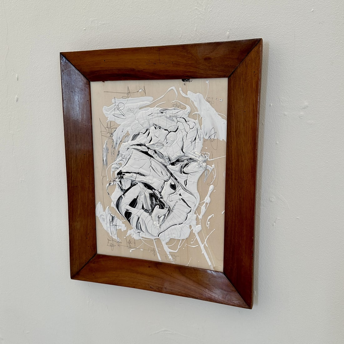 Bachmann, Abstract Composition, Mixed Media, Framed - 6