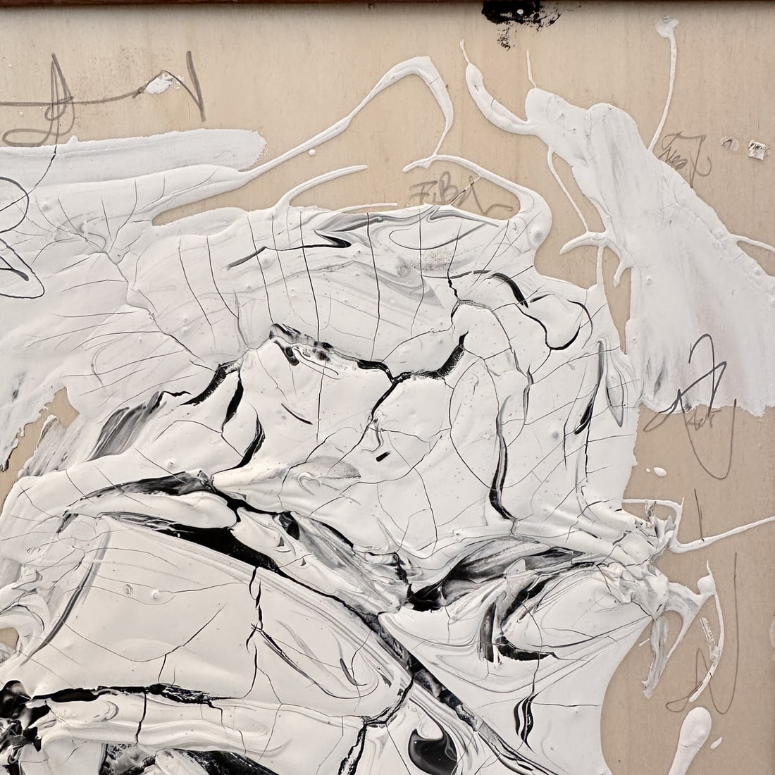 Bachmann, Abstract Composition, Mixed Media, Framed - 7