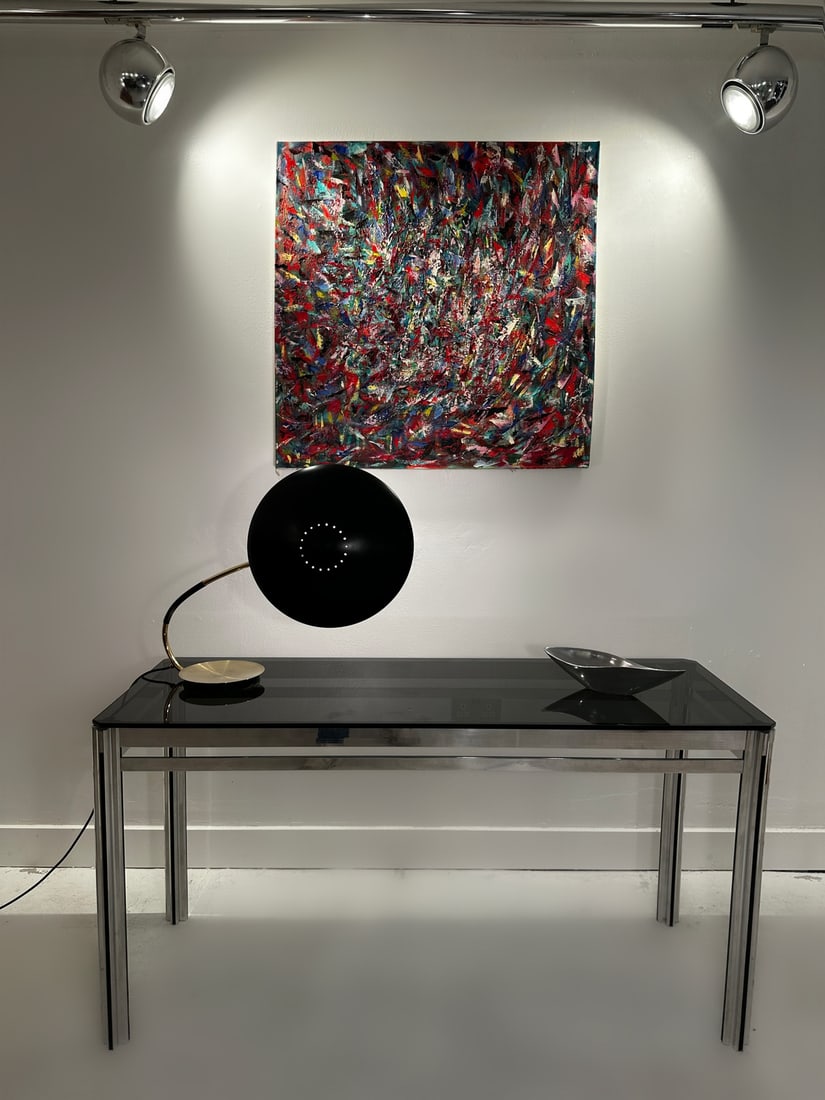 Jon Atac, Expressions, 1990, Large Oil on Canvas - 3