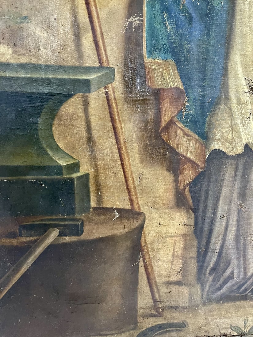 Saint Eligius, 1790, Large Oil on Canvas - 13